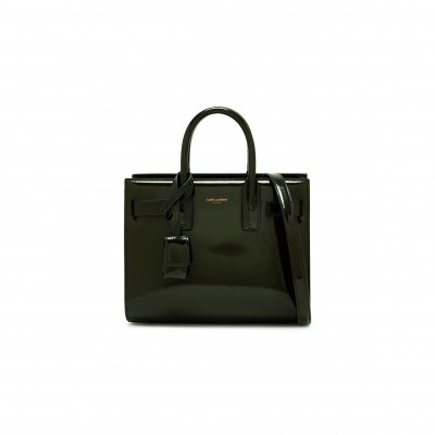 YSL SAC DE JOUR IN PATENT LEATHER-NANO 398711AAD163446 (22*18*10.5cm)